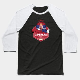 Serbia World Cup Baseball T-Shirt